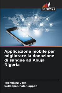 Applicazione mobile per migliorare la donazione di sangue ad Abuja Nigeria