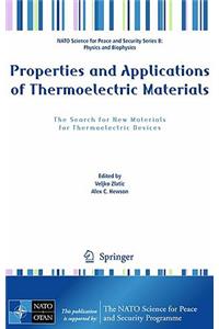 Properties and Applications of Thermoelectric Materials