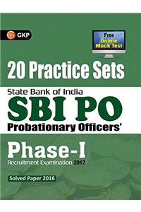SBI PO 2017 Phase 1 - 20 Practice Sets