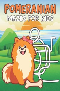 Pomeranian Mazes For Kids