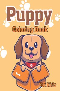 Puppy Coloring Book For Kids