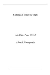 Clutch pack with wear liners