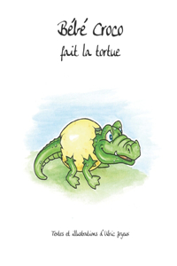 Bébé Croco fait la tortue