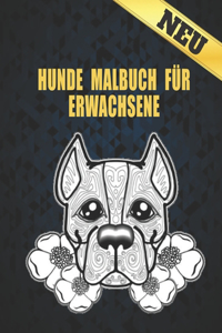 Hunde Malbuch Für Erwachsene Neu