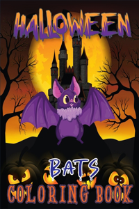 Halloween Bats Coloring Book