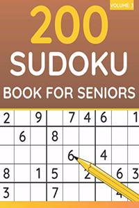 200 Sudoku Book For Seniors
