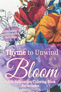 Bloom Adult Coloring Book for Women