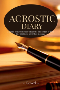 Acrostic diary