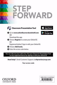 Step Forward 2e Levels 0 to 5 Classroom Presentation Tool Access Code Card