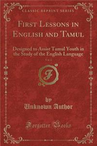 First Lessons in English and Tamul, Vol. 2