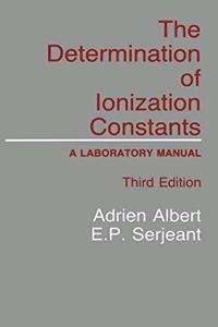 The Determination of Ionization Constants