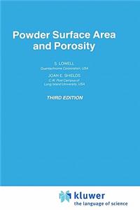 Powder Surface Area and Porosity