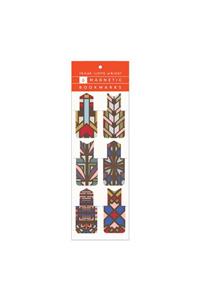 Frank Lloyd Wright Designs Magnetic Bookmarks