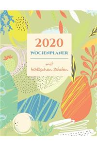 2020 Wochenplaner & Organizer mit Bibelzitaten
