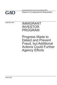 Immigrant Investor Program