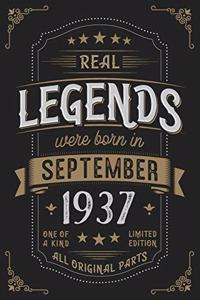Real Legends were born in September 1937
