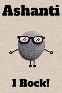 Affirmation Journal Ashanti I Rock!