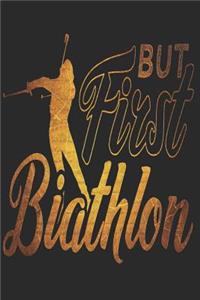 Biathlon Notizbuch