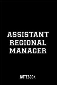 Assistant Regional Manager - Notebook