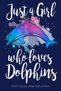 Just a Girl Who Loves Dolphins