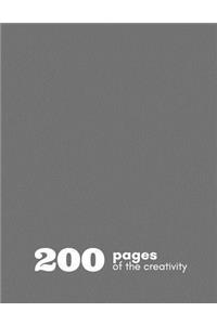200 pages of creativity