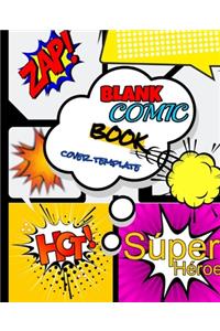 Blank Comic Book Cover Template