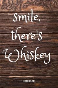 Smile There's Whiskey Notebook