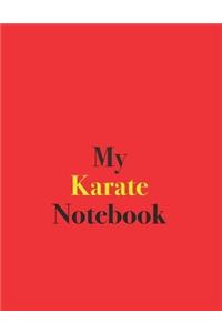 My Karate Notebook