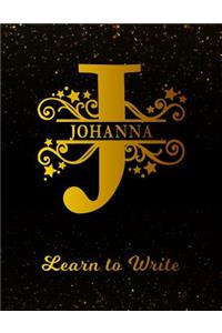 Johanna Learn To Write