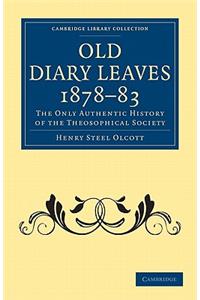 Old Diary Leaves 1878 83