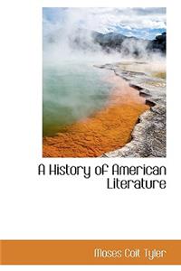 A History of American Literature