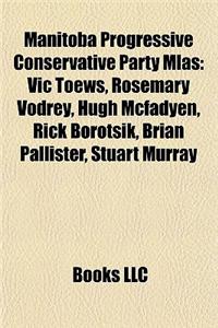 Manitoba Progressive Conservative Party Mlas