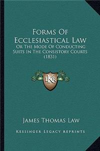 Forms of Ecclesiastical Law