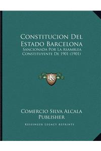 Constitucion del Estado Barcelona