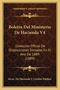 Boletin Del Ministerio De Hacienda V4