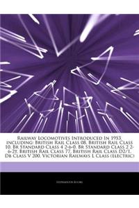 Articles on Railway Locomotives Introduced in 1953, Including