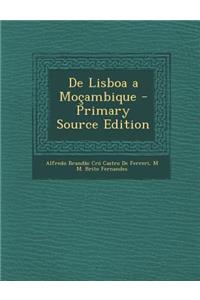de Lisboa a Mocambique