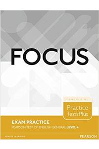 Focus Exam Practice: Pearson Tests of English General Level 4(C1)