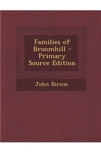 Families of Broomhill