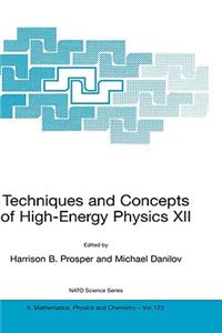 Techniques and Concepts of High-Energy Physics XII