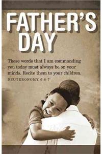 Father & Son Father's Day Bulletin (Pkg of 50)