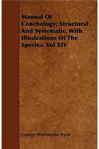 Manual Of Conchology; Structural And Systematic. With Illustrations Of The Species. Vol XIV