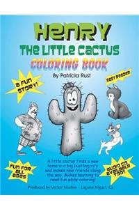 Henry the Little Cactus Coloring Book