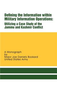 Defining the Information within Military Information Operations