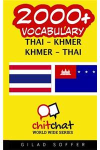 2000+ Thai - Khmer Khmer - Thai Vocabulary