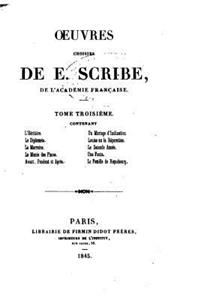 Oeuvres choisies de E. Scribe - Tome III
