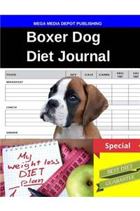 Boxer Dog Diet Journal