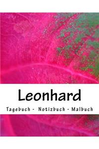 Leonhard - Tagebuch - Notizbuch - Malbuch