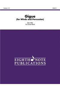 Gigue: For Winds and Percussion, Conductor Score