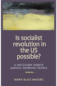 Is Socialist Revolution in the Us Possible?
